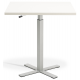 Boost Height Adjustable Meeting Table - 700x700mm